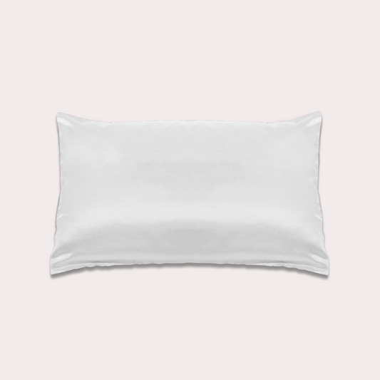 100% Silk Pillowcase - White - Queen